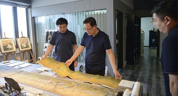 中国新闻社河南分社社长禹志超一行莅临博雅参观考察